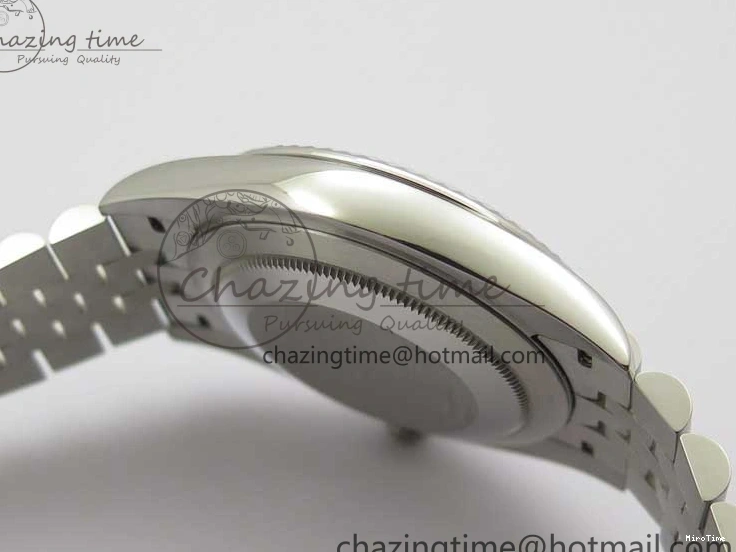 MiroTime 1231 Cozy New DateJust 41 126334 ARF 1:1 Best Edition 904L Steel Blue Diamonds Dial on Jubilee Bracelet A 2548